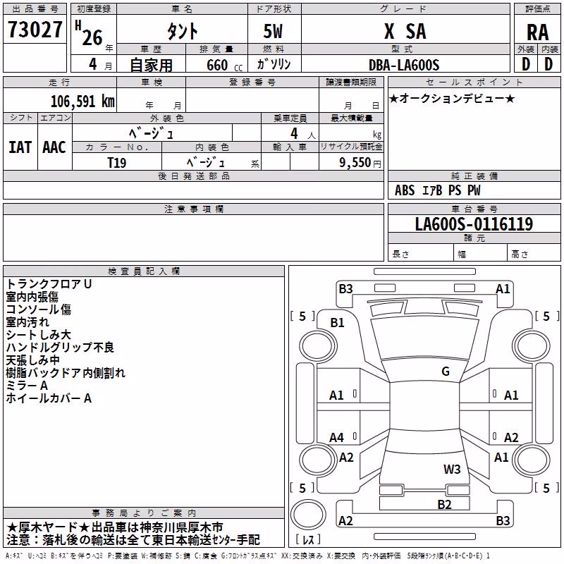 DAIHATSU TANTO