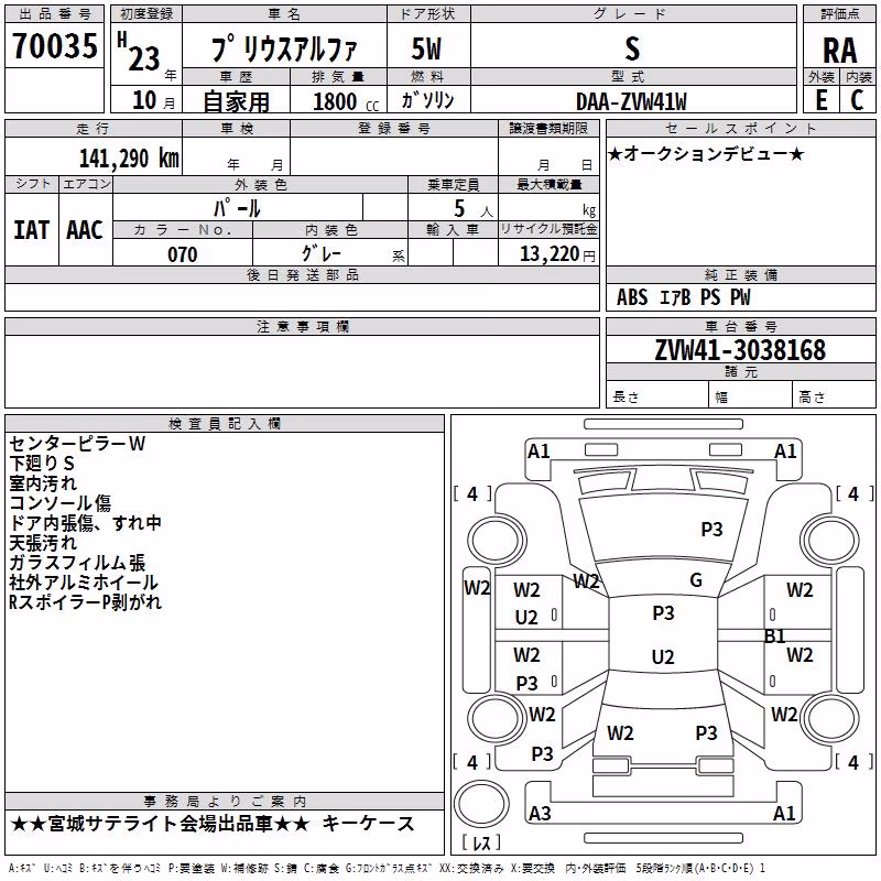 TOYOTA PRIUS ALPHA