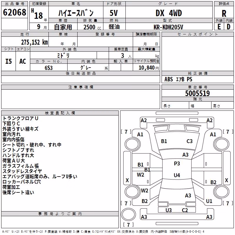 TOYOTA REGIUS ACE