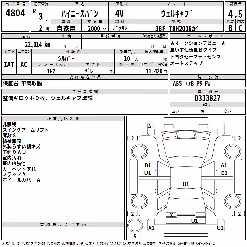 TOYOTA REGIUS ACE