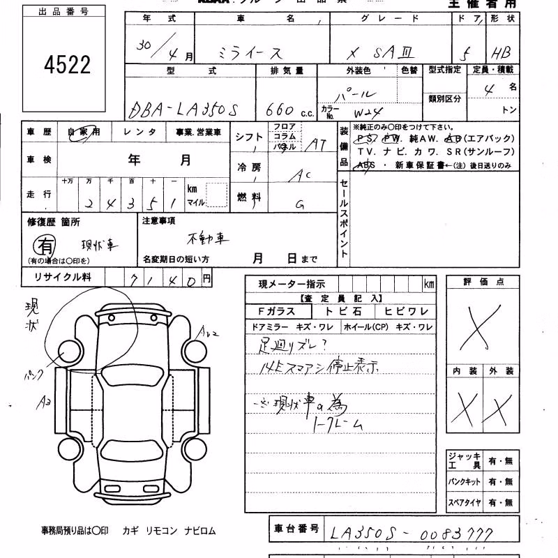 DAIHATSU MIRA E:S