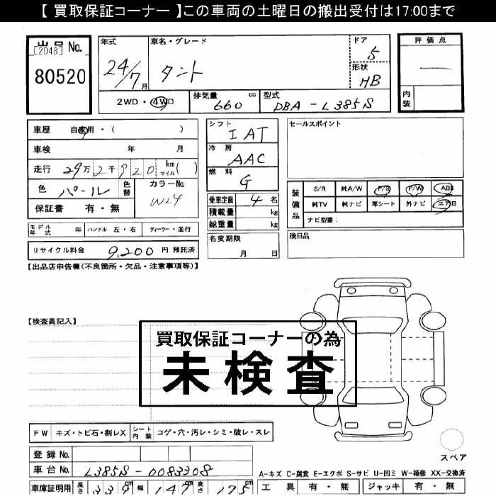 DAIHATSU TANTO