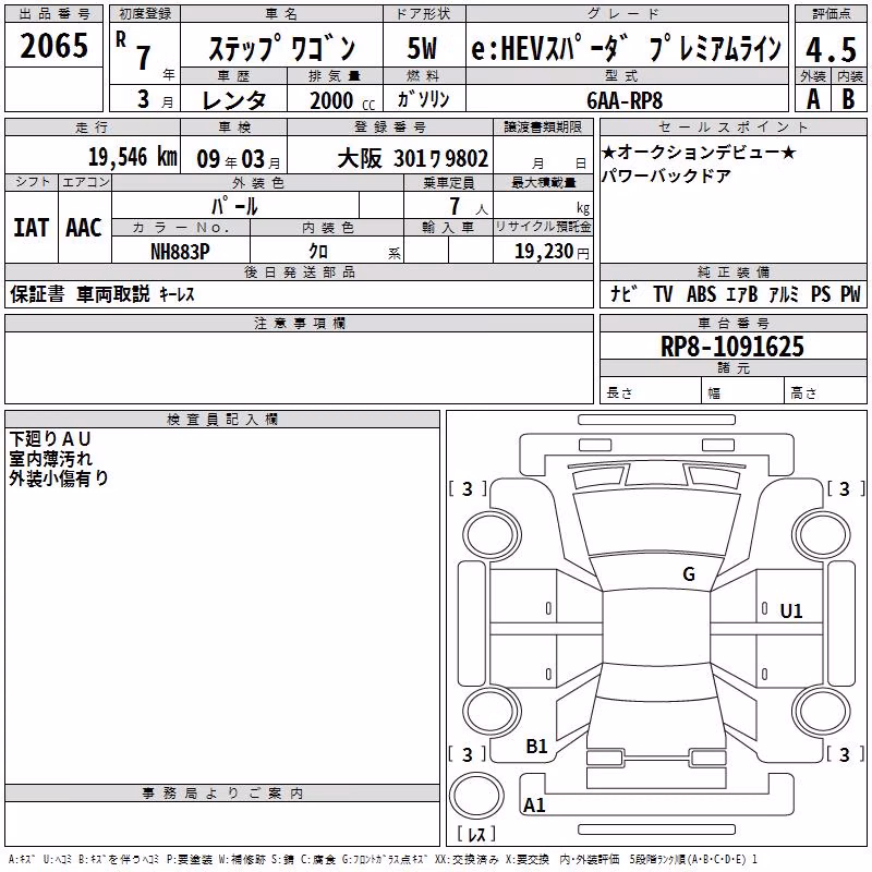 HONDA STEPWGN