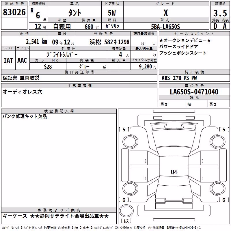 DAIHATSU TANTO