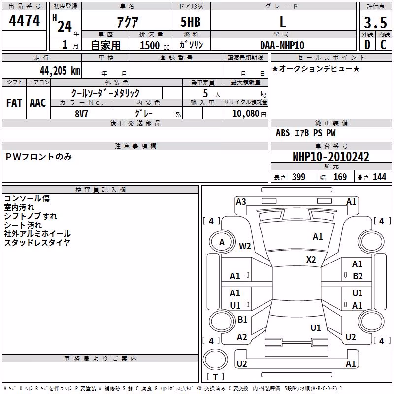 TOYOTA AQUA