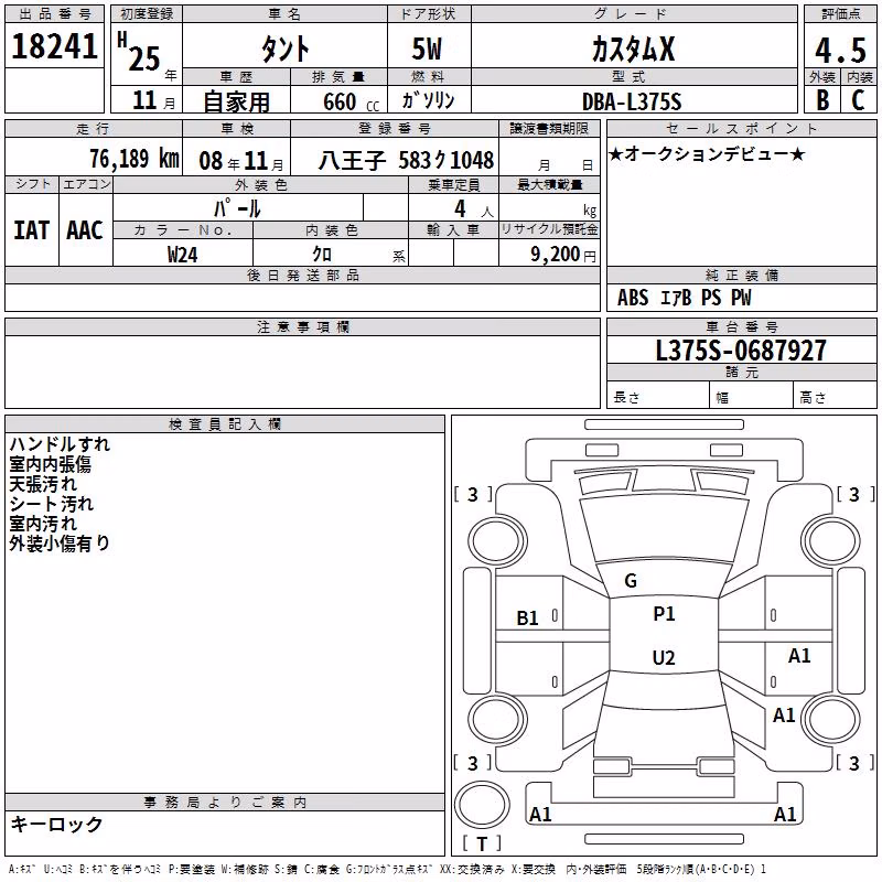 DAIHATSU TANTO