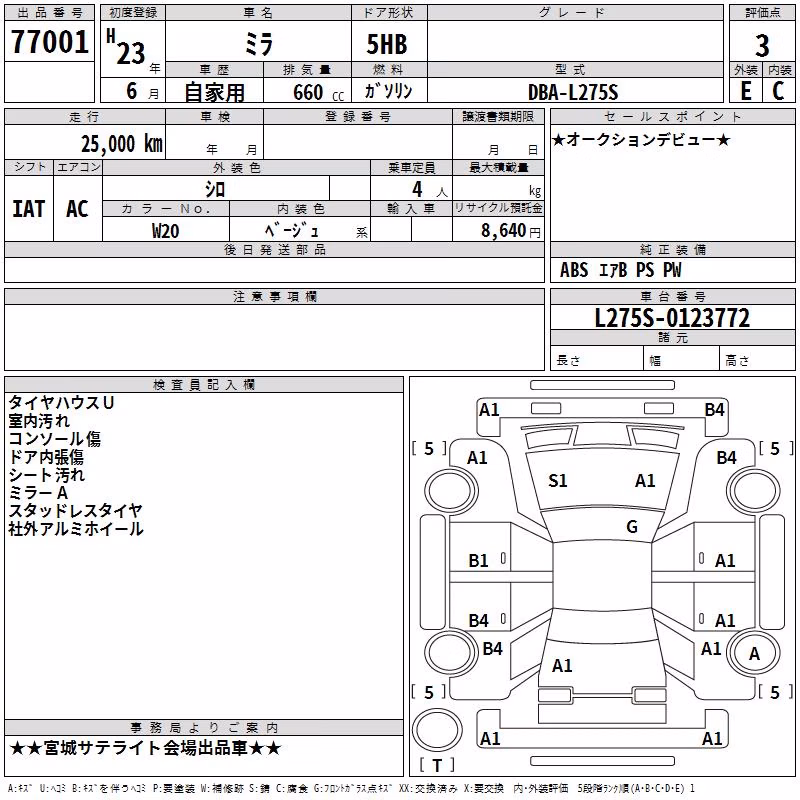 DAIHATSU MIRA