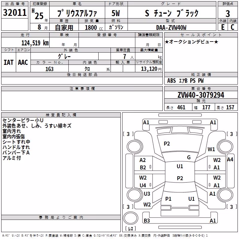 TOYOTA PRIUS ALPHA