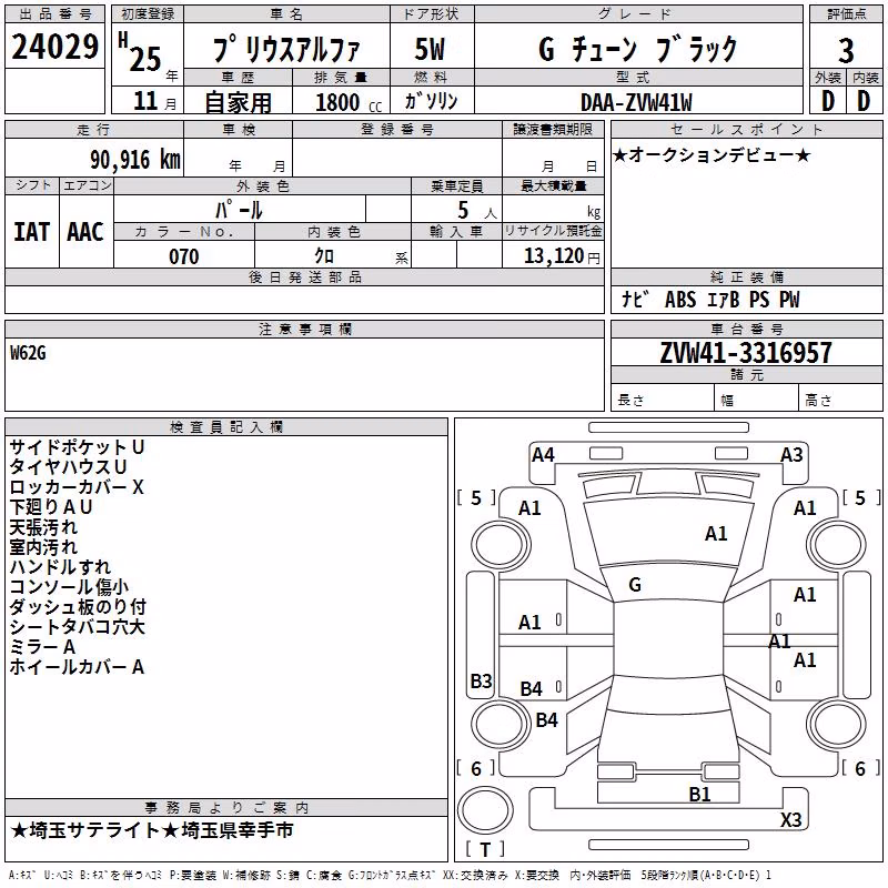 TOYOTA PRIUS ALPHA