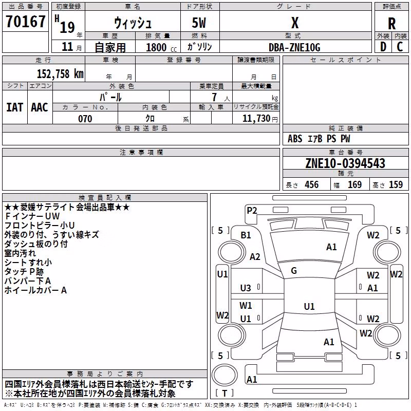 TOYOTA WISH