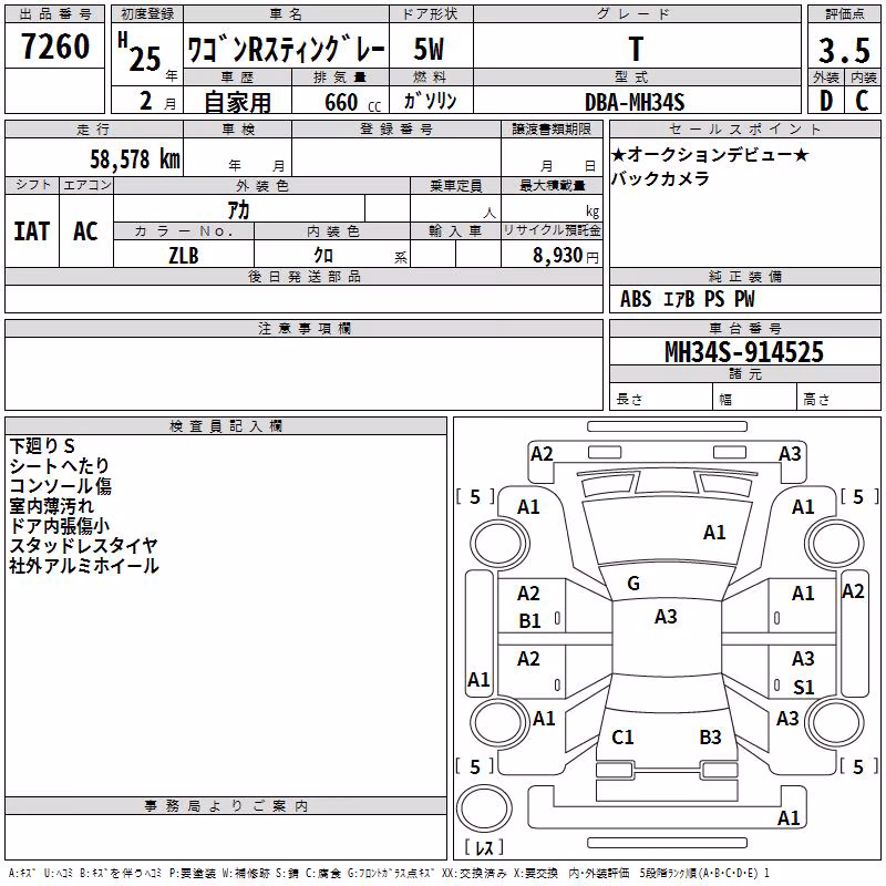 SUZUKI WAGON R