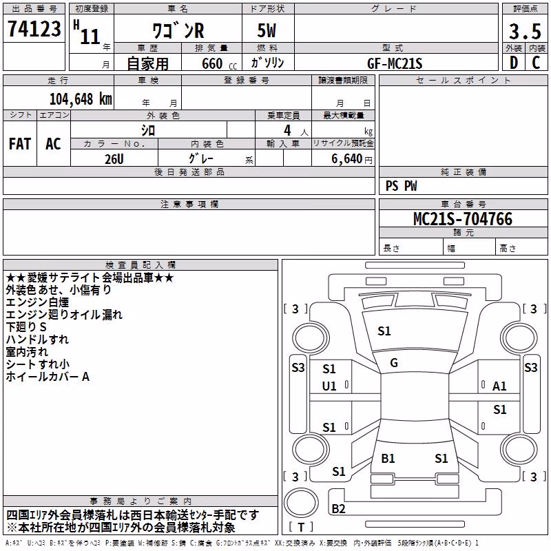 SUZUKI WAGON R