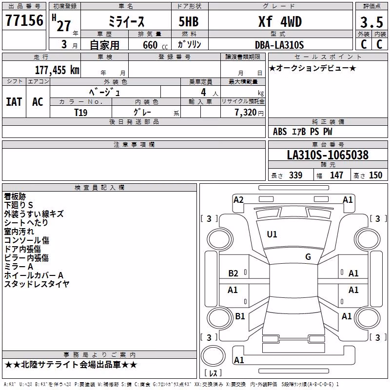 DAIHATSU MIRA E:S