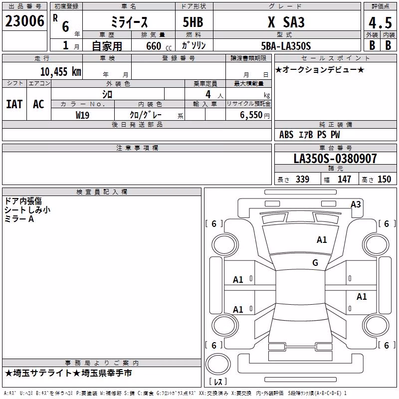 DAIHATSU MIRA E:S