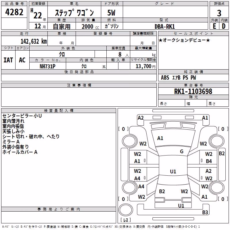 HONDA STEPWGN
