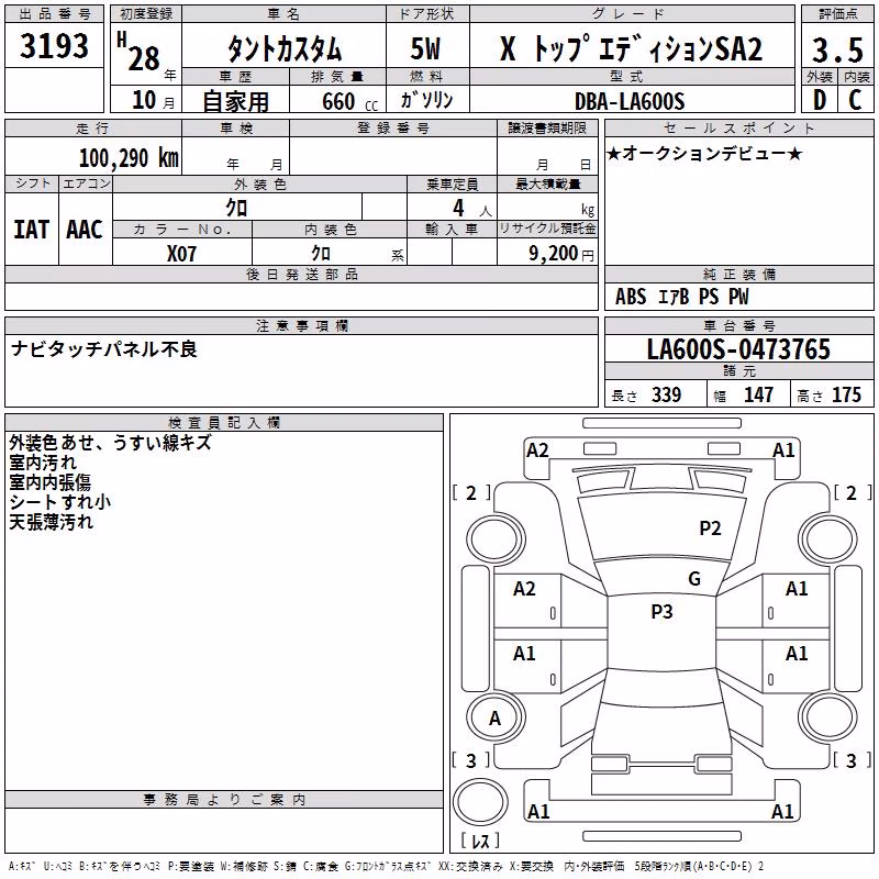 DAIHATSU TANTO
