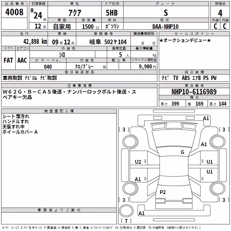 TOYOTA AQUA