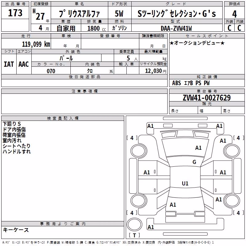 TOYOTA PRIUS ALPHA