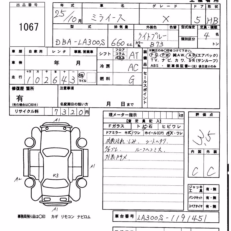 DAIHATSU MIRA E:S