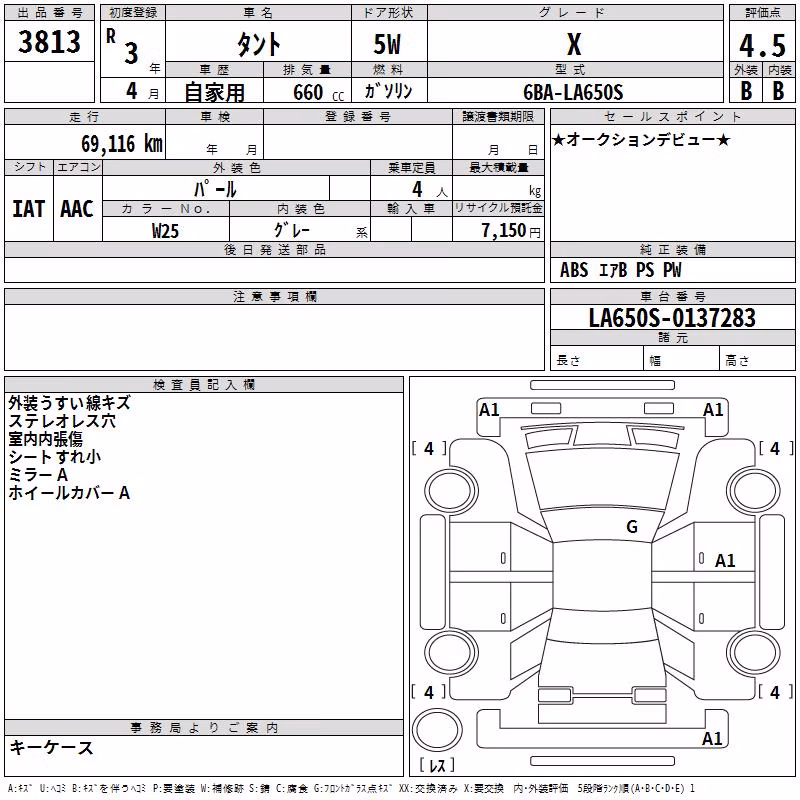 DAIHATSU TANTO