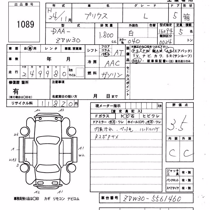 TOYOTA PRIUS