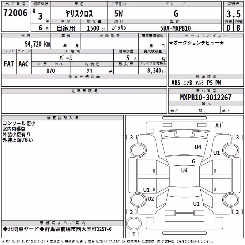 TOYOTA YARIS CROSS