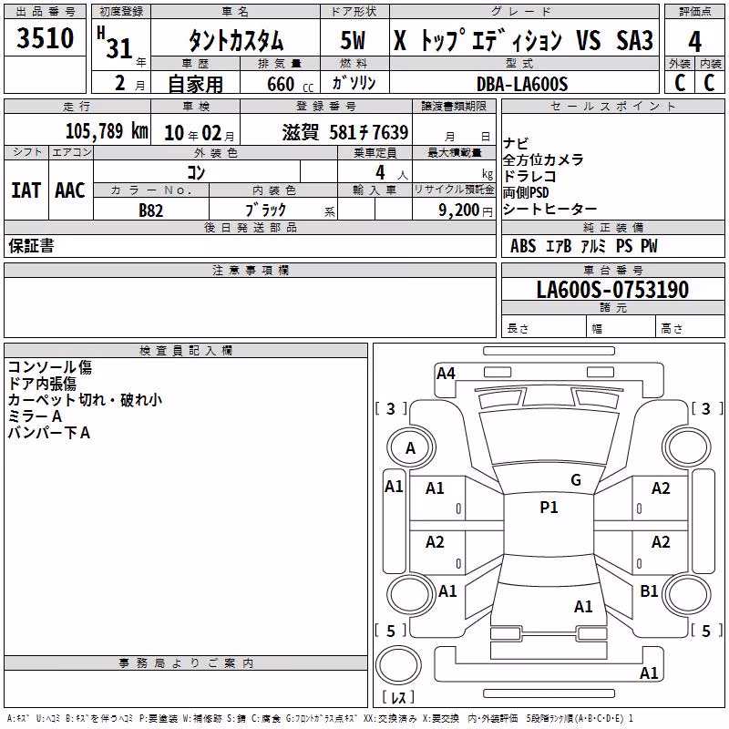 DAIHATSU TANTO