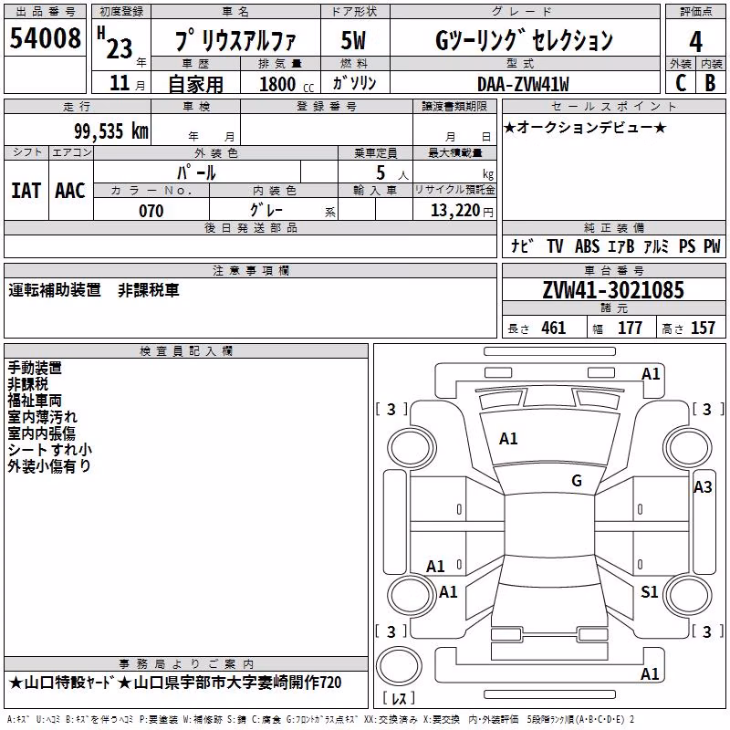 TOYOTA PRIUS ALPHA