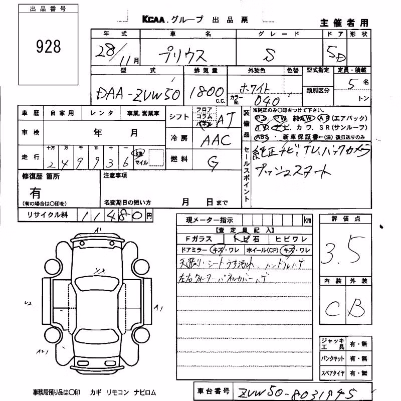 TOYOTA PRIUS