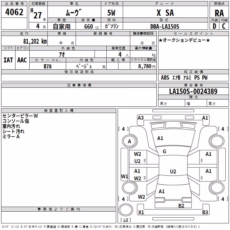 DAIHATSU MOVE