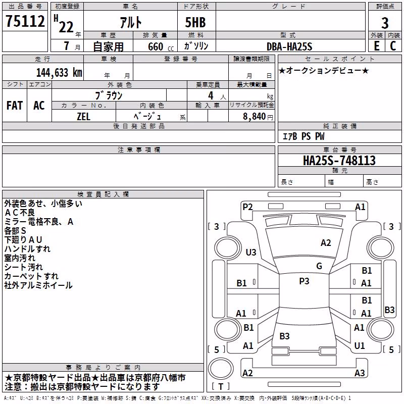 SUZUKI ALTO