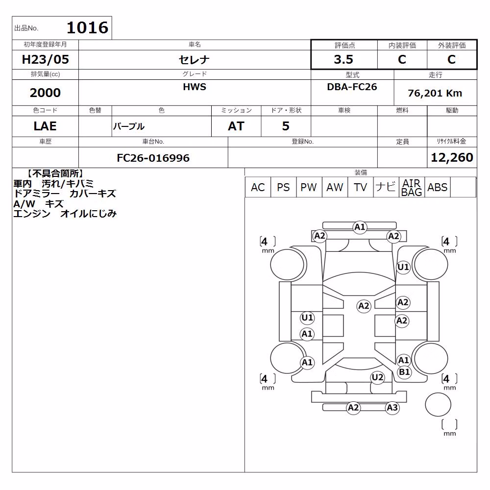 NISSAN SERENA
