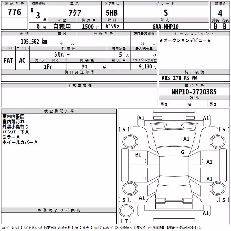 TOYOTA AQUA