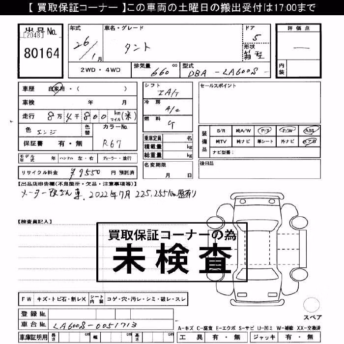 DAIHATSU TANTO