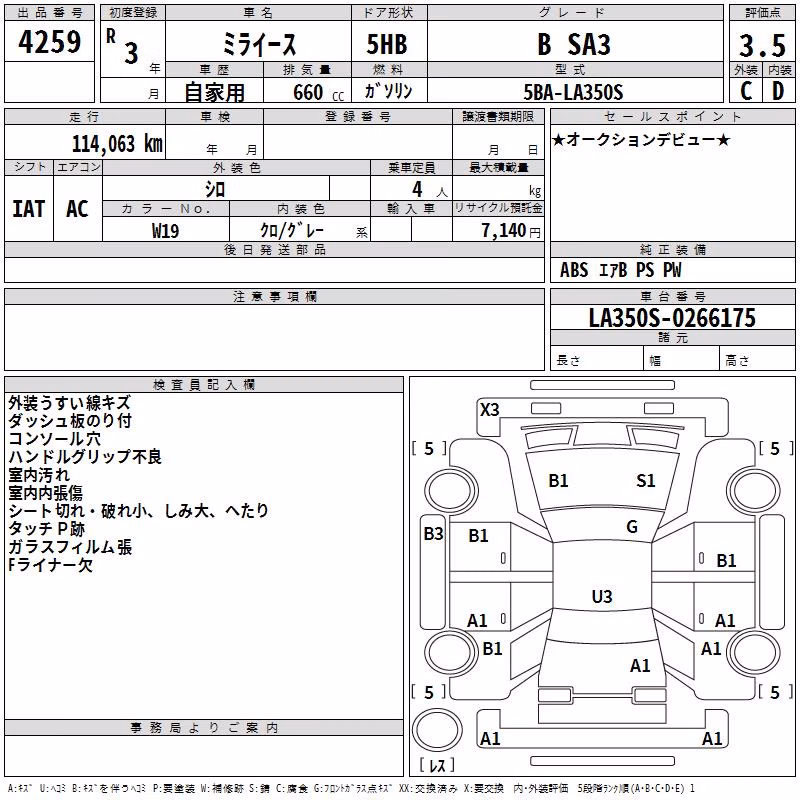DAIHATSU MIRA E:S