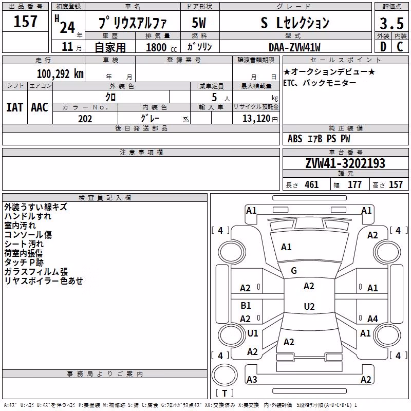 TOYOTA PRIUS ALPHA