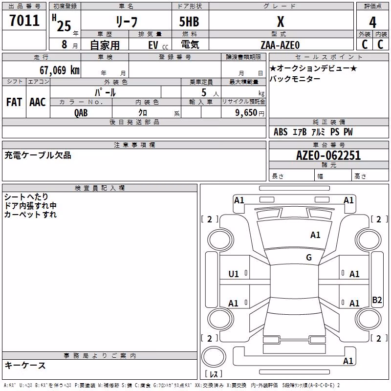 NISSAN LEAF