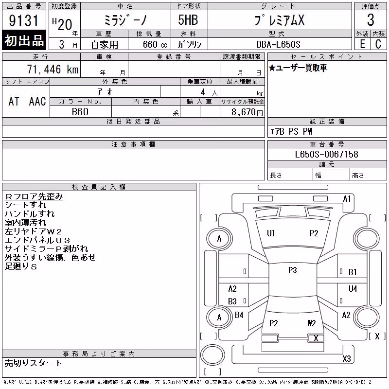 DAIHATSU MIRA GINO