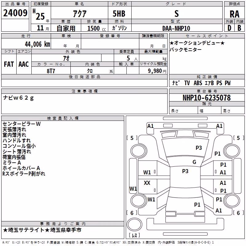 TOYOTA AQUA