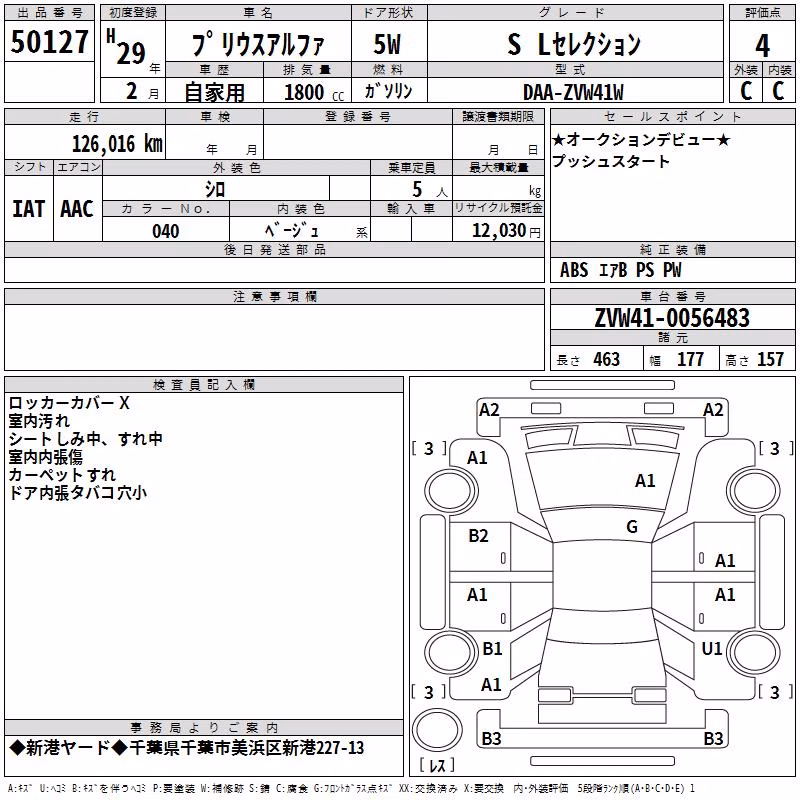 TOYOTA PRIUS ALPHA