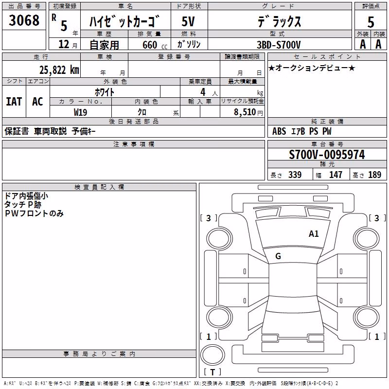 DAIHATSU ATRAI