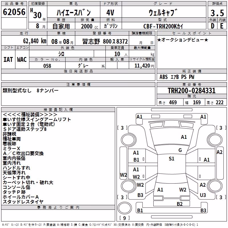 TOYOTA REGIUS ACE