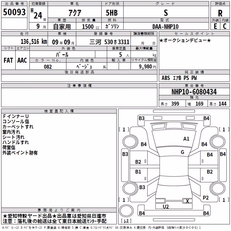 TOYOTA AQUA