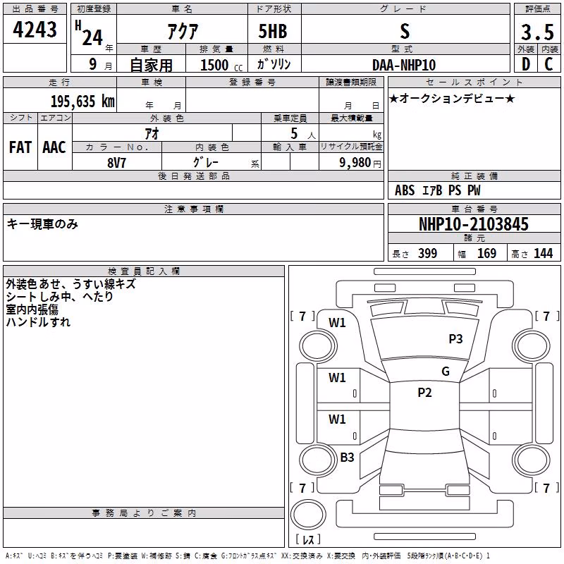 TOYOTA AQUA