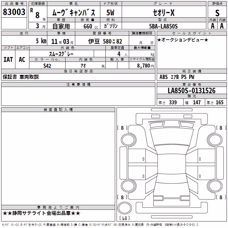 DAIHATSU MOVE CANBUS
