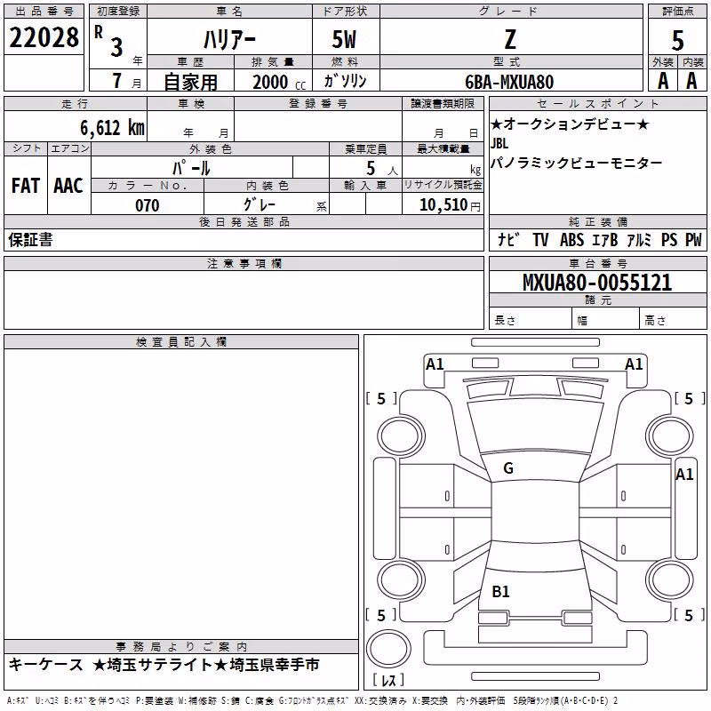 TOYOTA HARRIER