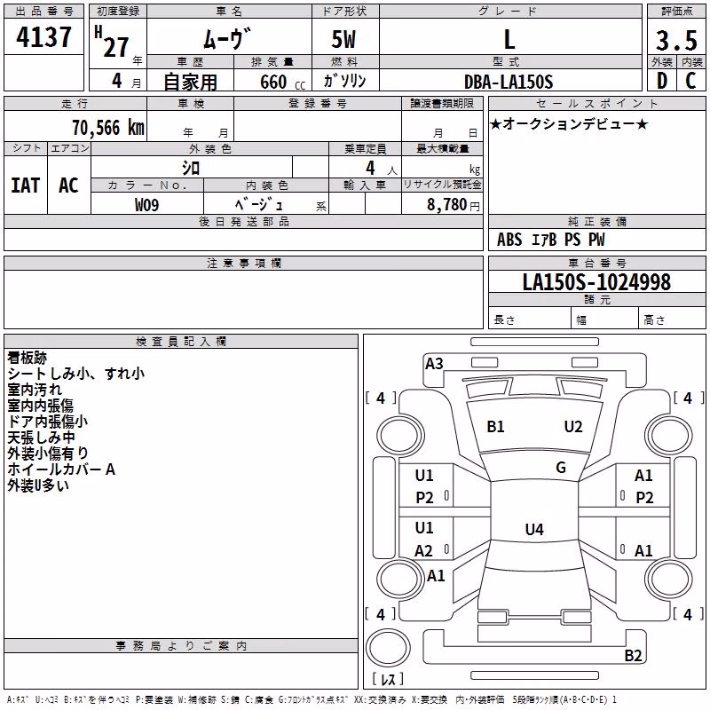 DAIHATSU MOVE