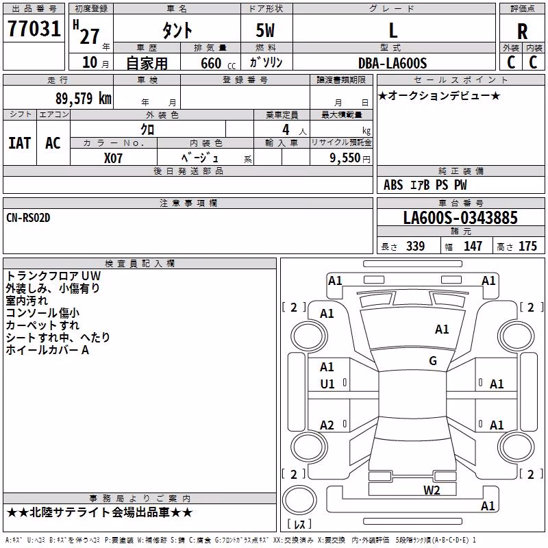 DAIHATSU TANTO