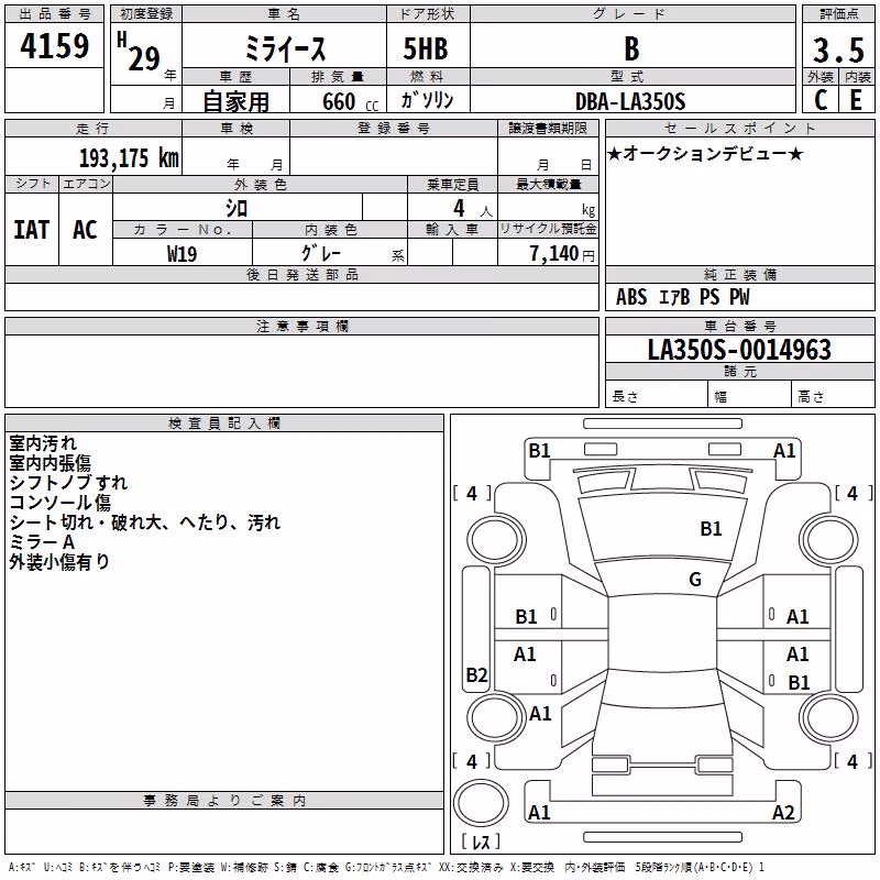 DAIHATSU MIRA E:S