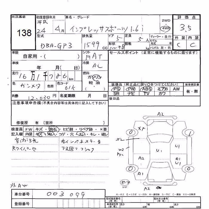 SUBARU IMPREZA